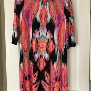 Tunic dress, multi-colored dress from Chico's